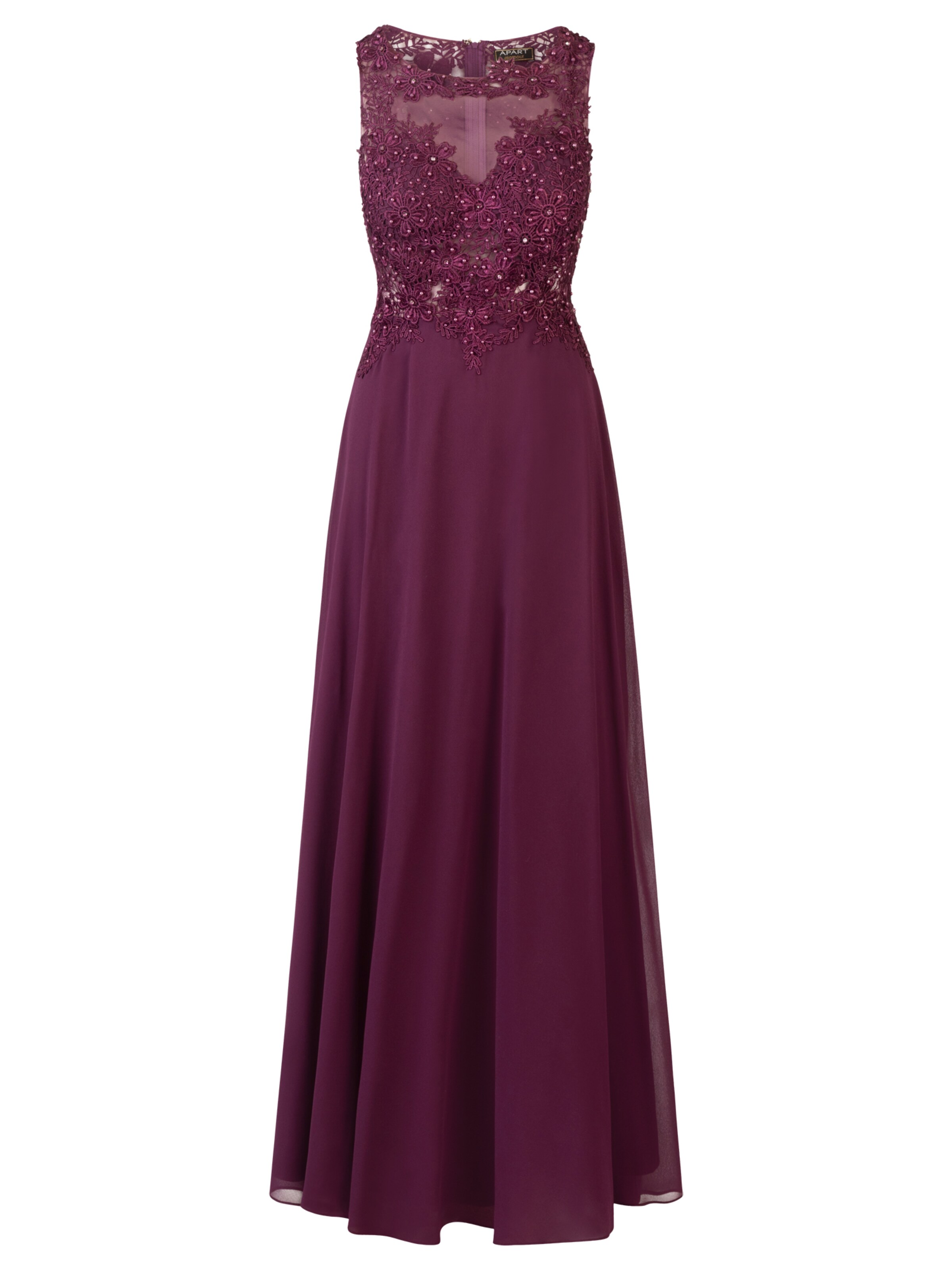 APART Abendkleid in Lila: Vorderseite