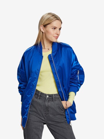 Veste mi-saison ESPRIT en bleu : devant