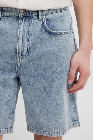 Casual Friday Loosefit Jeansshorts in Blau