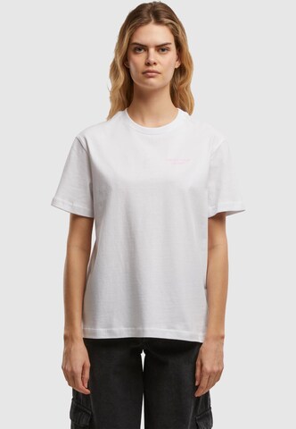 Mister Tee Tričko 'Trust Your Heart' – bílá