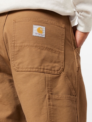 Carhartt WIP Voľný strih Nohavice - Hnedá