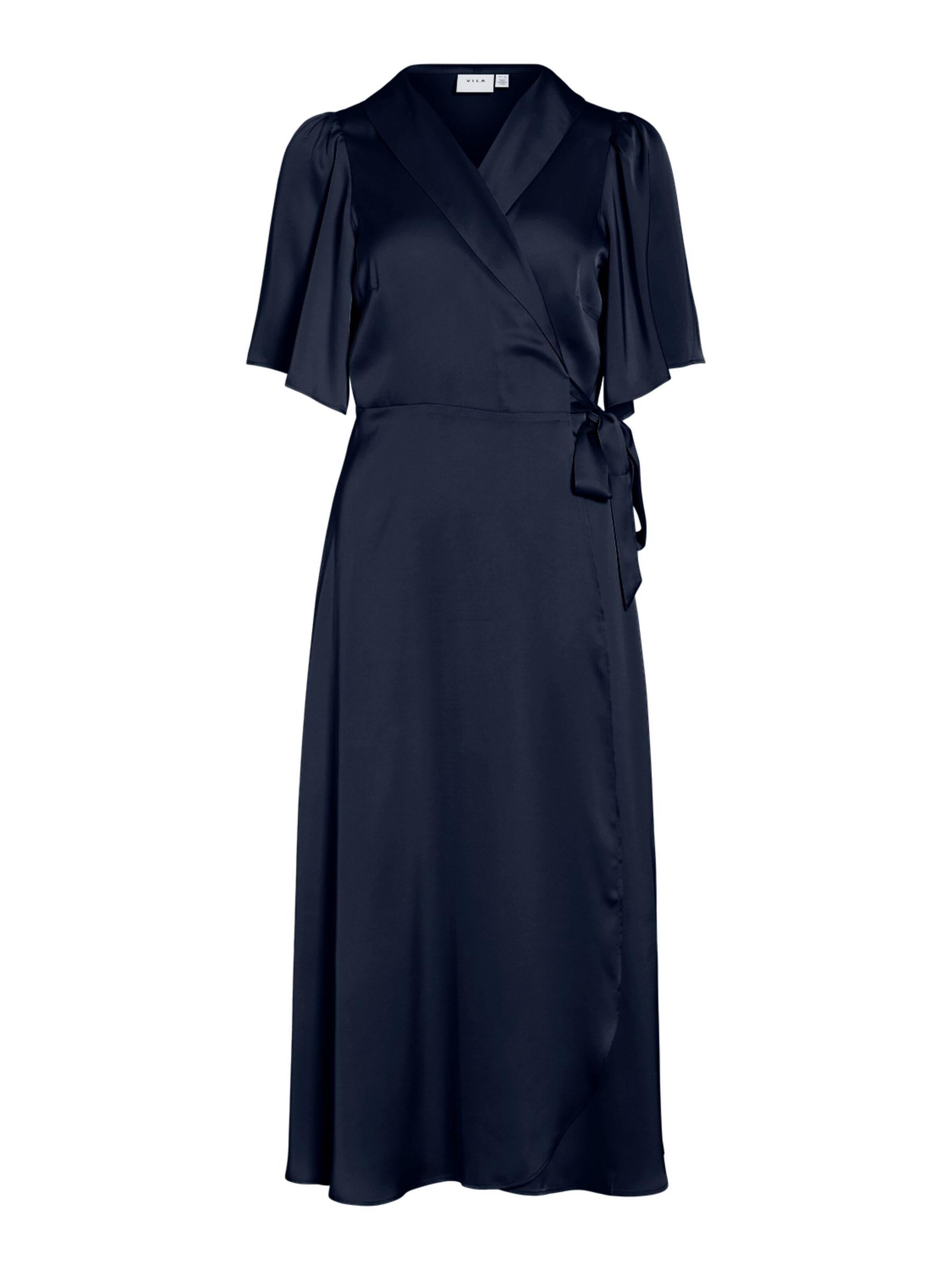 VILA Kleid 'VIEnna Ravenna' in Blau: Vorderseite