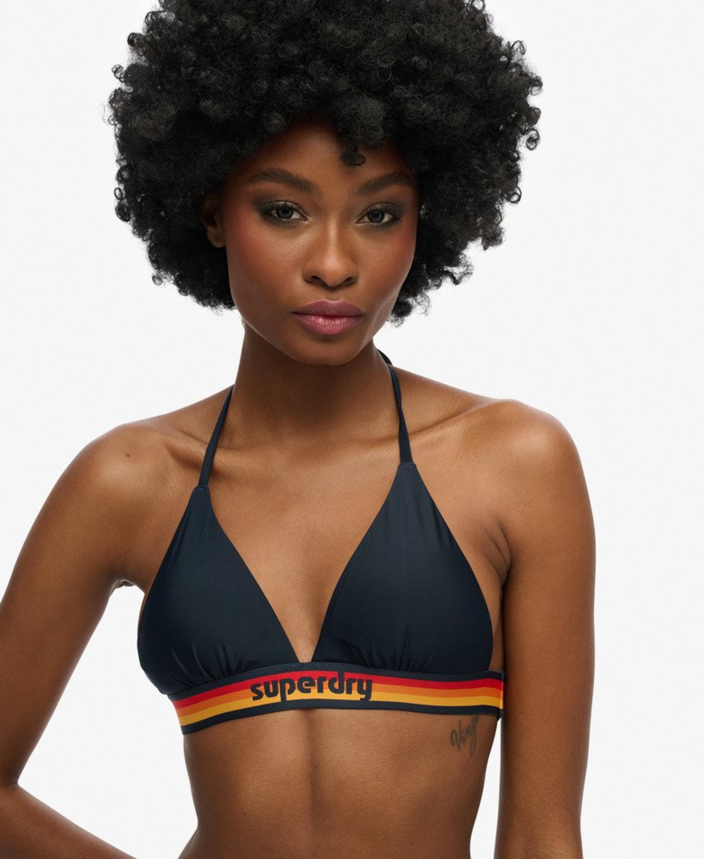 Triangle Hauts de bikini Superdry & Co en bleu : devant