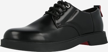 HUGO Nauhakengät 'Lenner' värissä musta: etupuoli