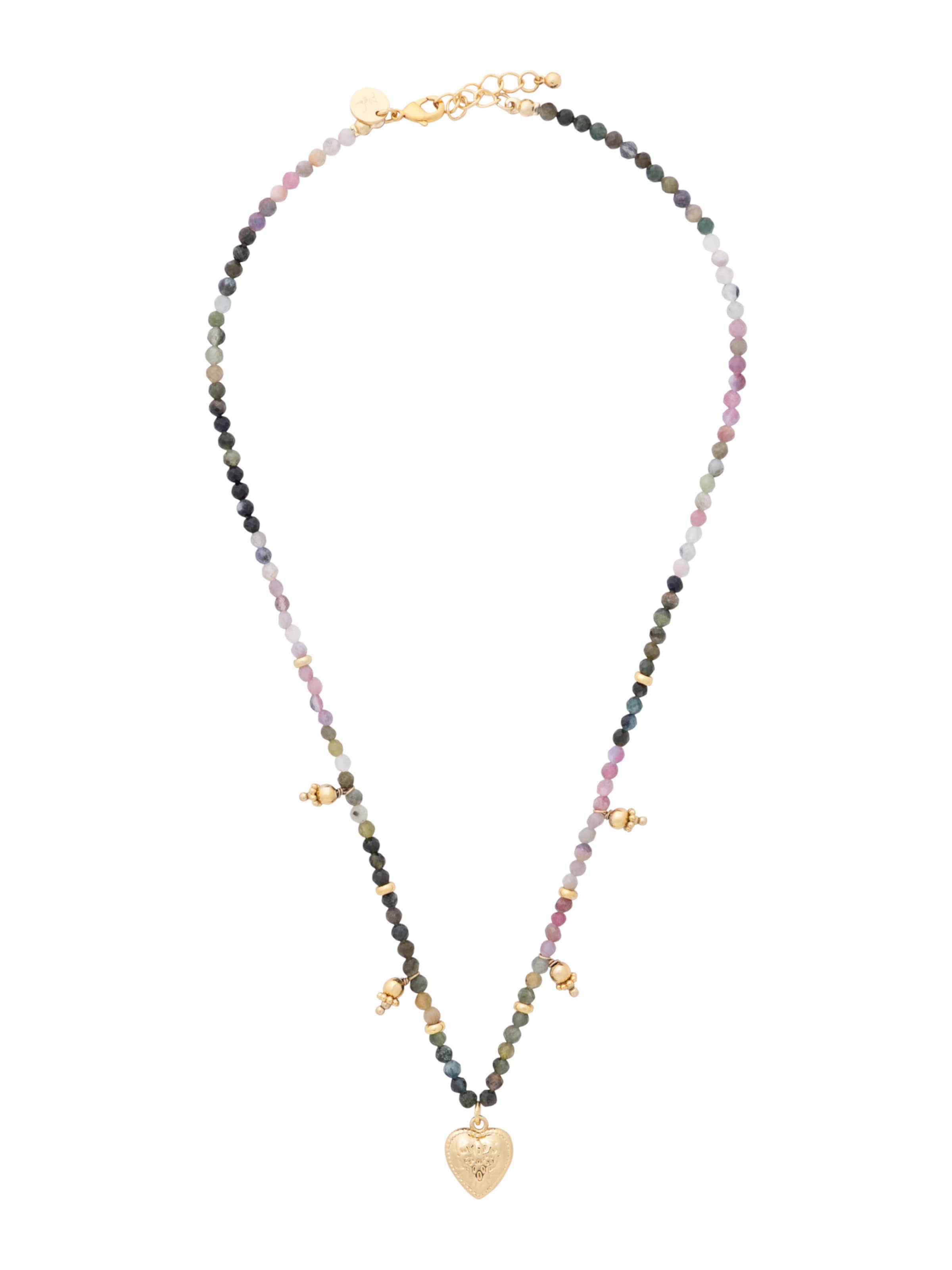 A&C Oslo – Nordic Design Jewellery Ketting 'Wild Natura - Miniature' in Goud: voorkant