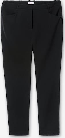 SHEEGO Слим Штаны в Черный: спереди