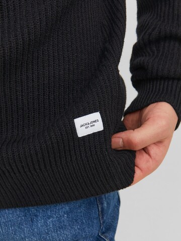 JACK & JONES - Pullover 'Pannel' em preto