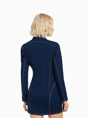 Bershka Jurk in Blauw