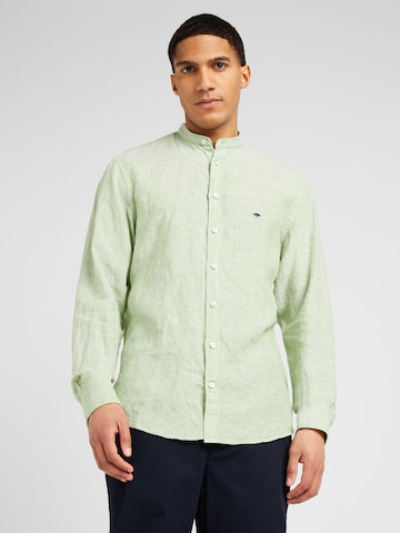 FYNCH-HATTON Regular fit Overhemd in Groen: voorkant
