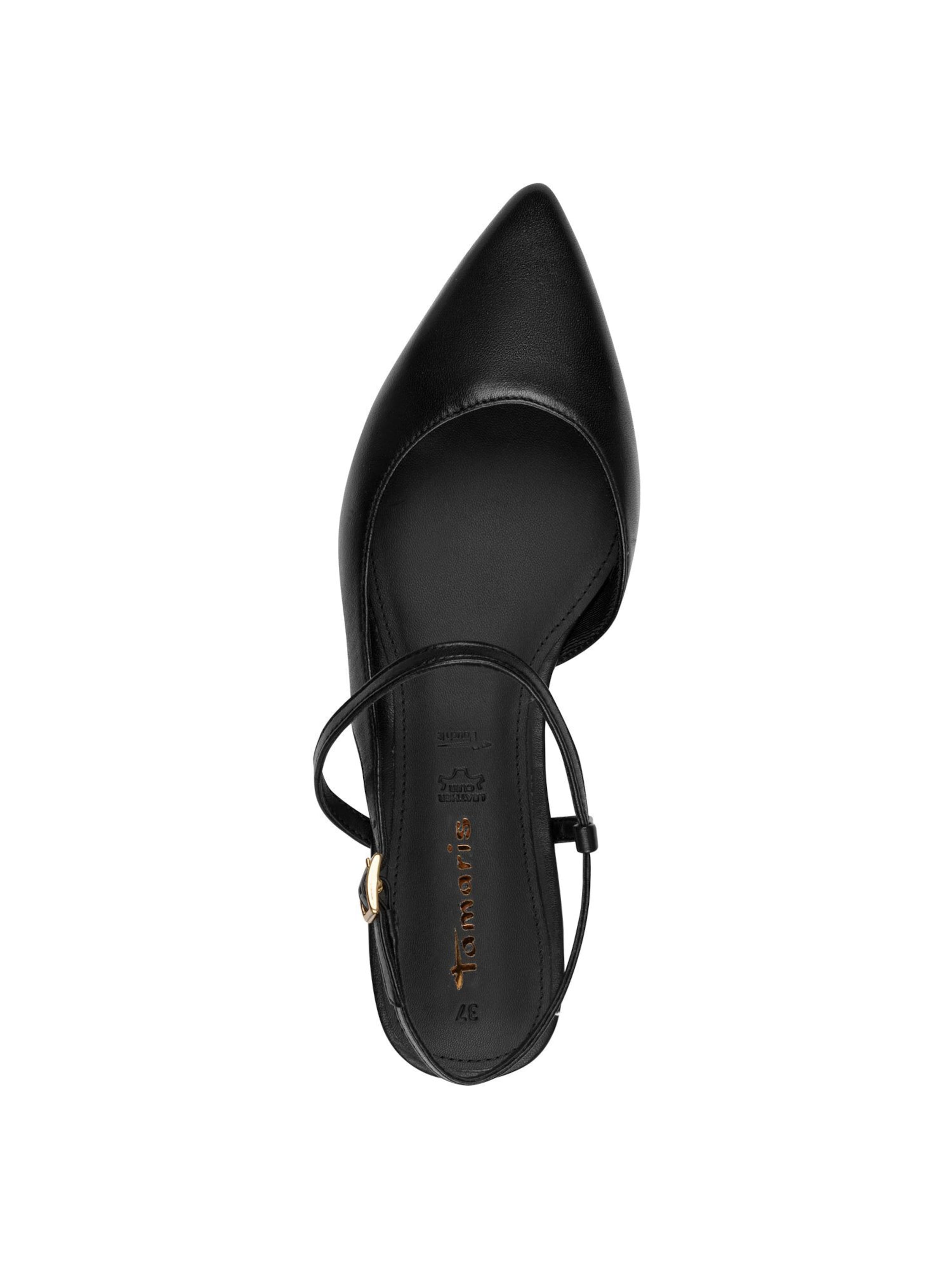 Tamaris Slingback pumps in Black: front