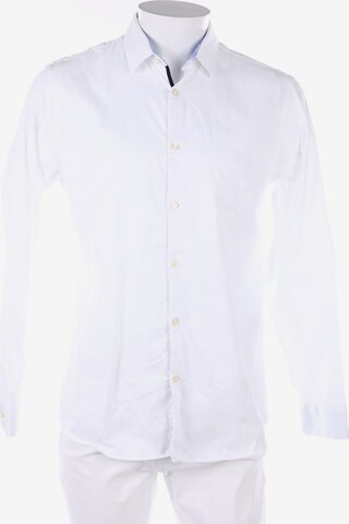 SELECTED HOMME Button Up Shirt in M in White: front