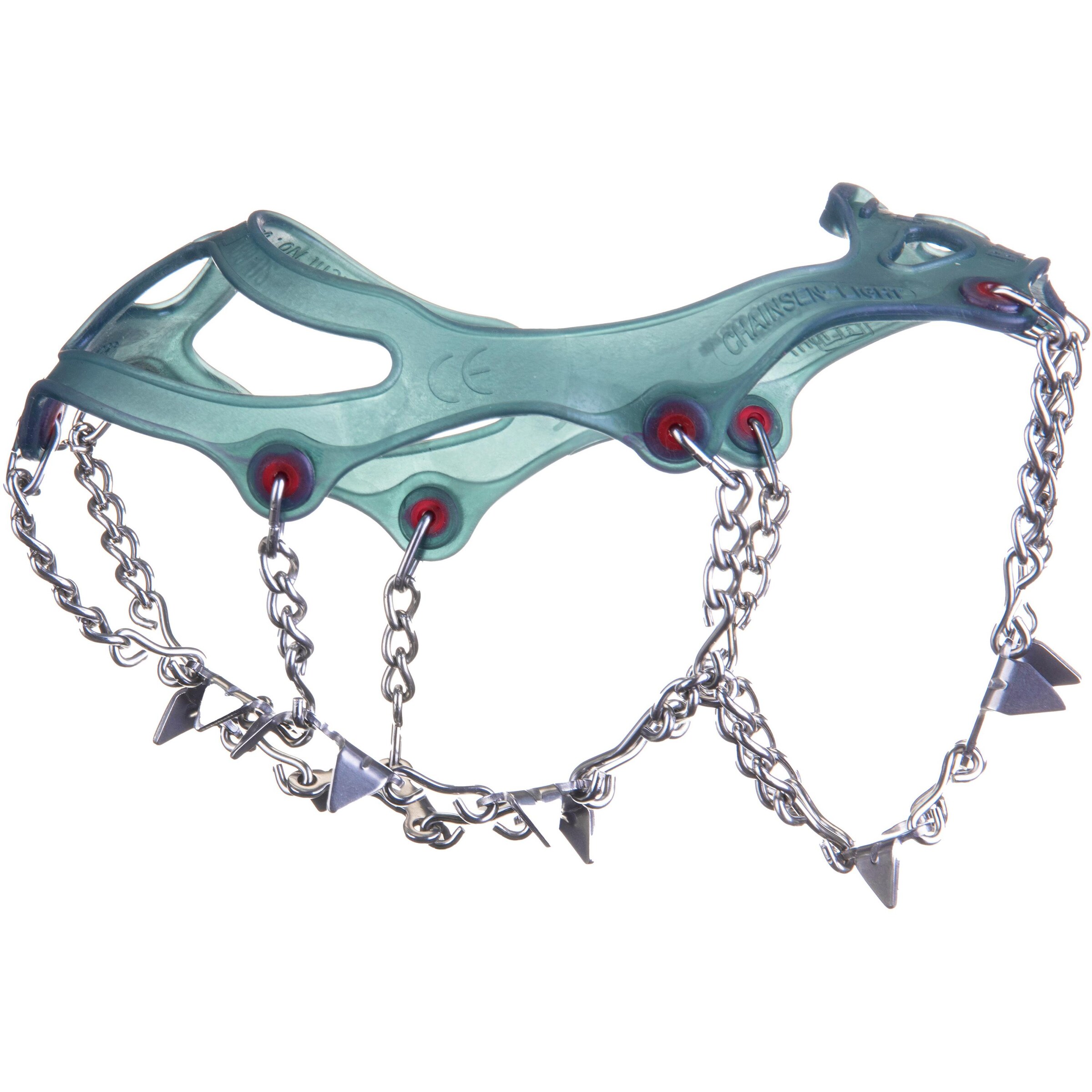 Snowline Schuhkralle 'Spikes Chainsen Light' in Blau: Vorderseite