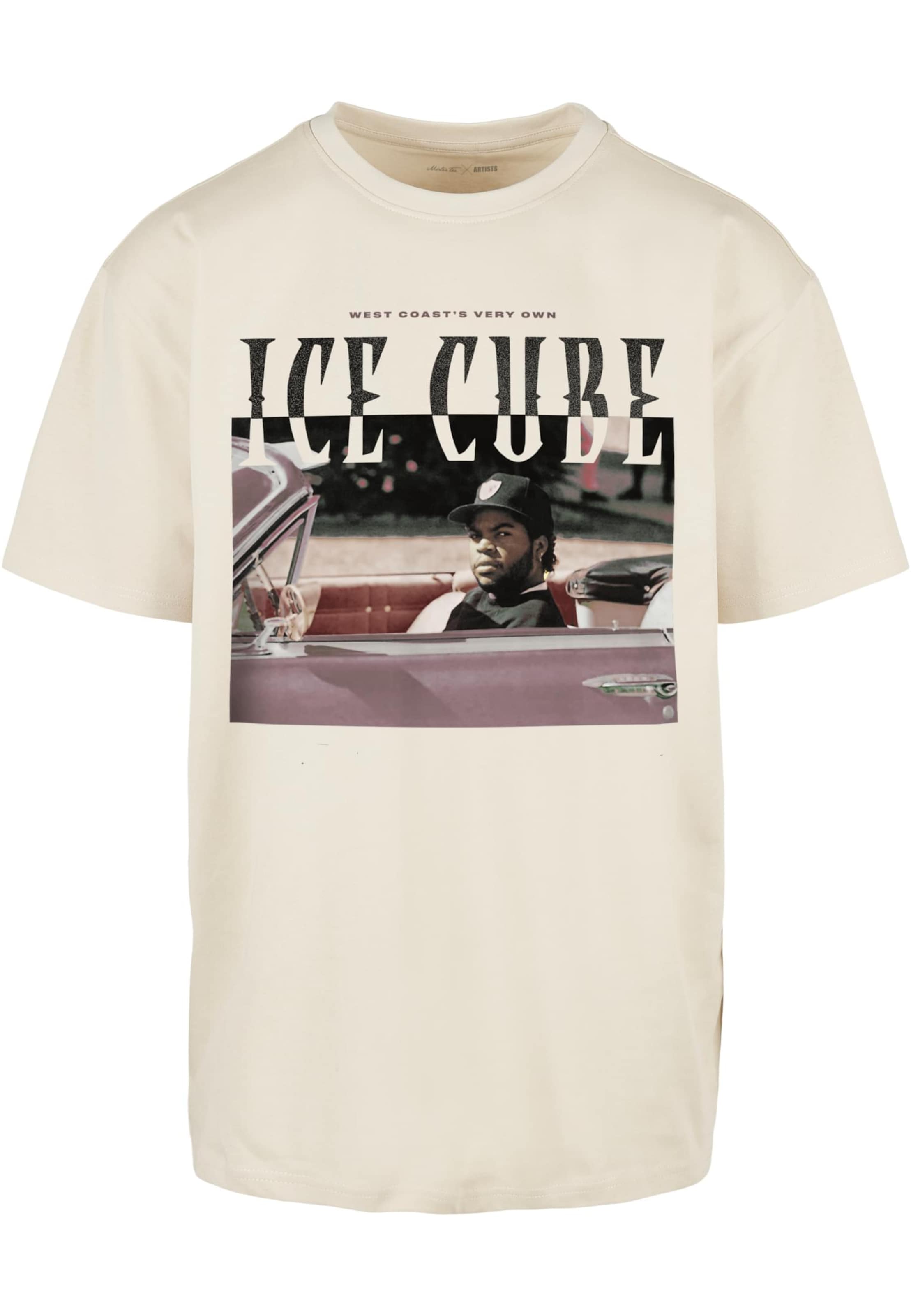 Mister Tee Shirt 'Ice Cube It's a good day' in Beige: voorkant