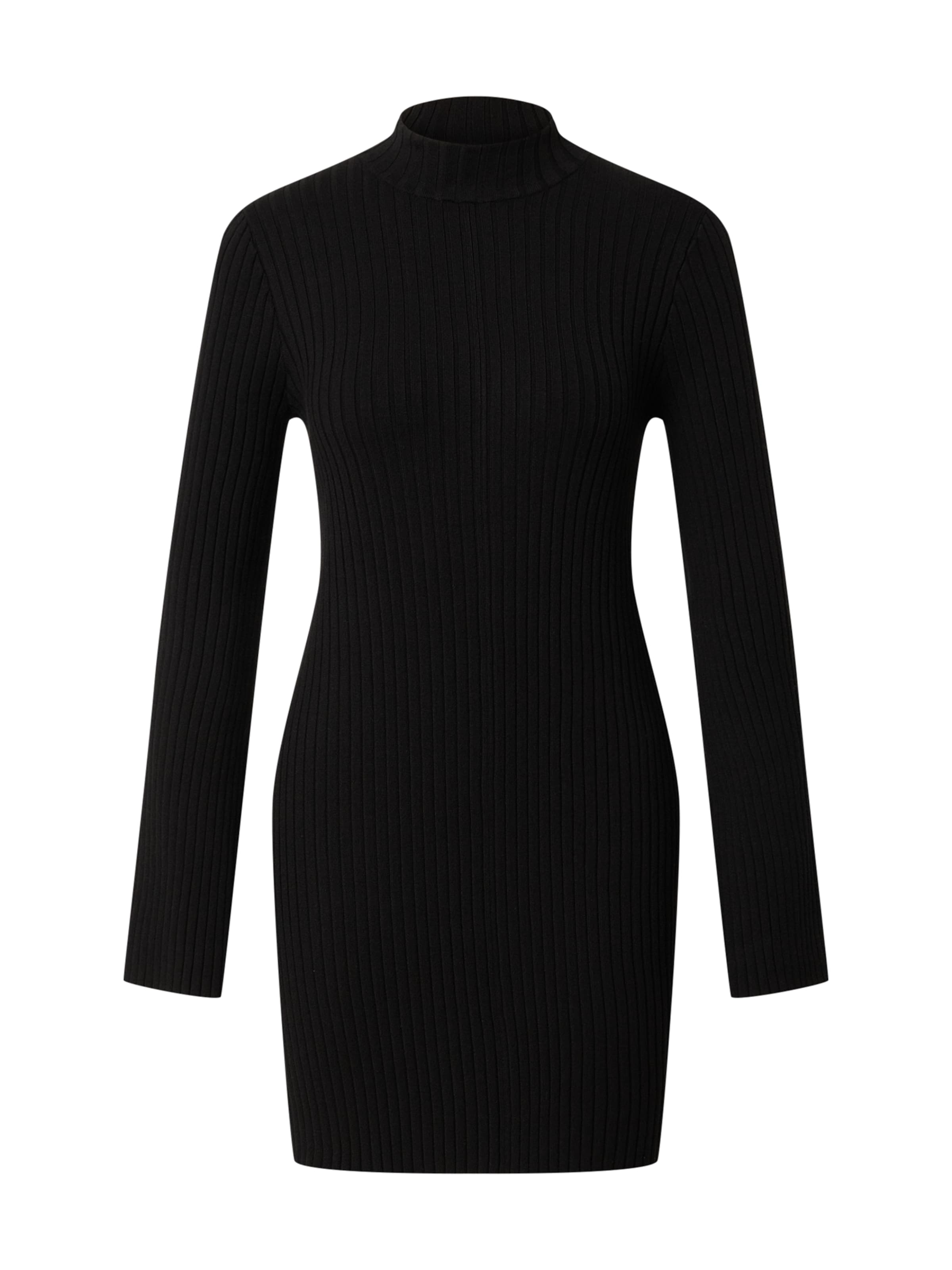 EDITED Šaty 'Madalyn' - Čierna: predná strana