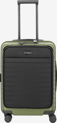 TITAN Trolley 'UPGRADE' in Grün: Vorderseite