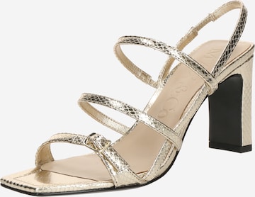 Sandalo con cinturino 'KAREN' di MAX&Co. in oro: frontale