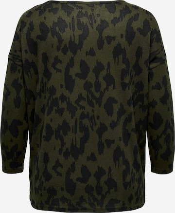 ONLY Carmakoma Shirt 'Alba' in Green