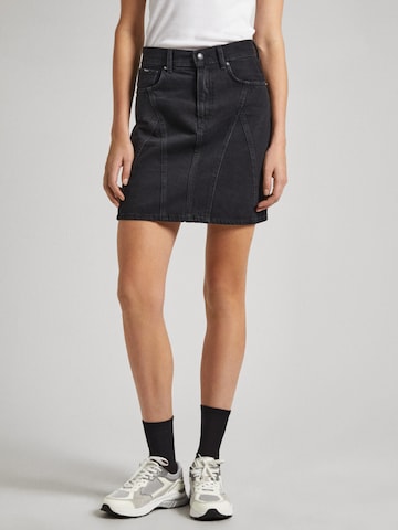 Pepe Jeans Skirt 'Lilly Deco' in Black: front