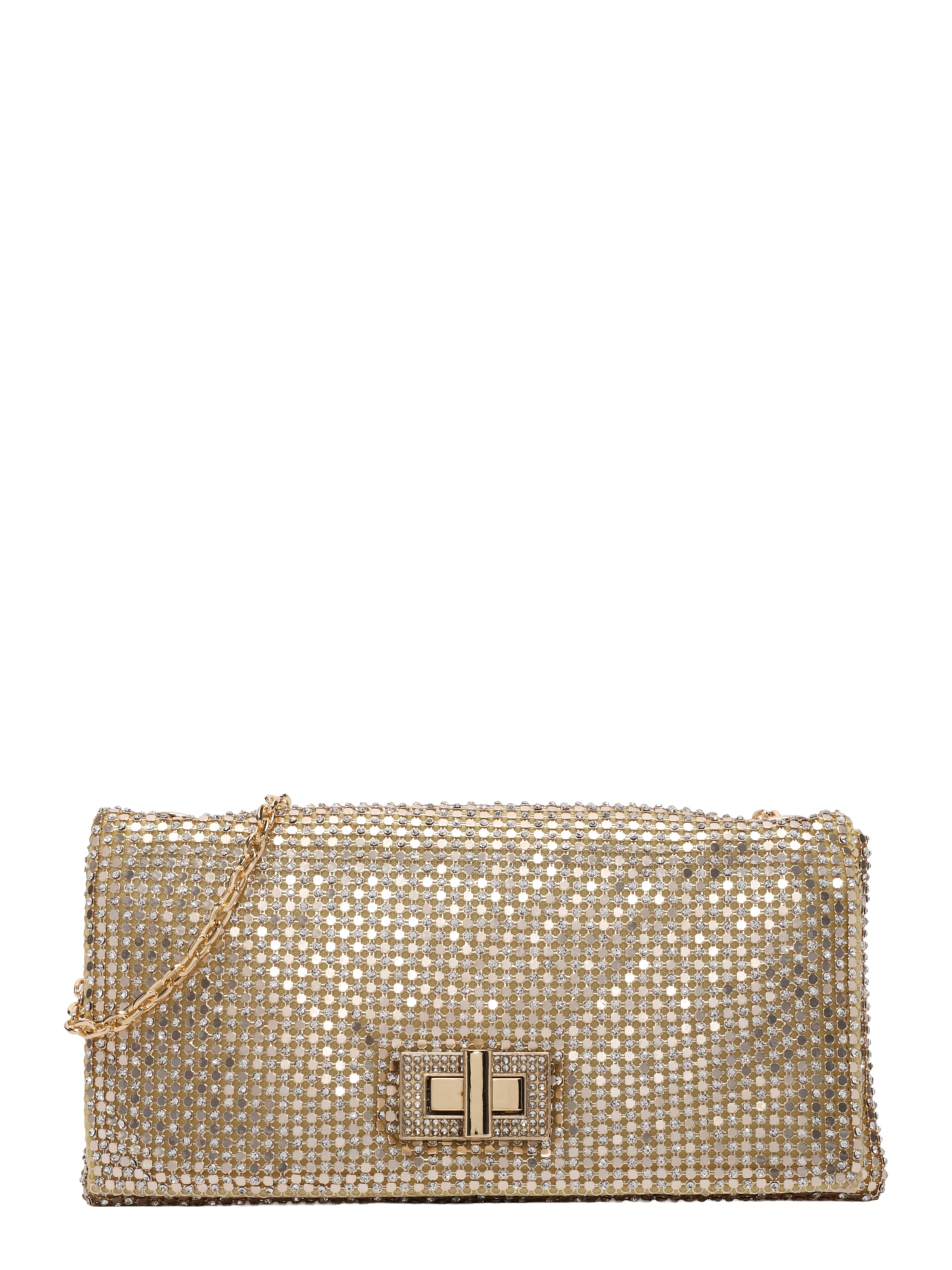 mascara - Bolso de noche en oro: frente