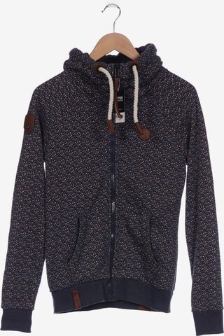 naketano Sweatshirt & Zip-Up Hoodie in M in Blue: front