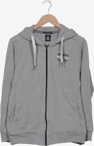 Gaastra Sweatshirt & Zip-Up Hoodie in XXXL in Grey: front