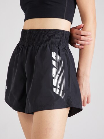 Regular Pantalon 'Side Graphics High-Waisted' ADIDAS ORIGINALS en noir