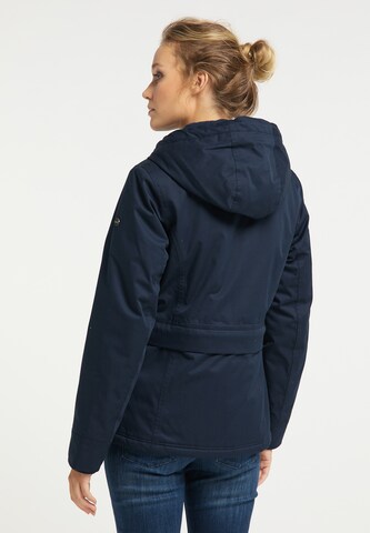 DreiMaster Maritim Winterjas in Blauw