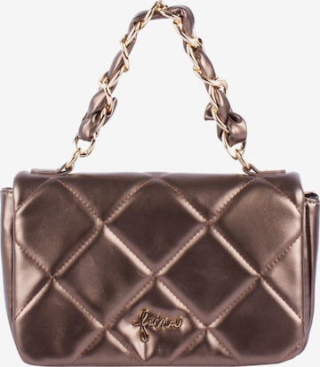 faina Handbag in Gold: front