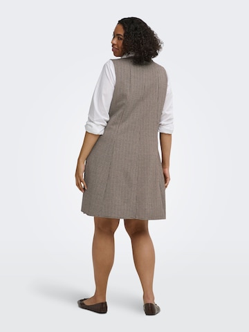ONLY Carmakoma - Vestido 'CARAzura' en blanco