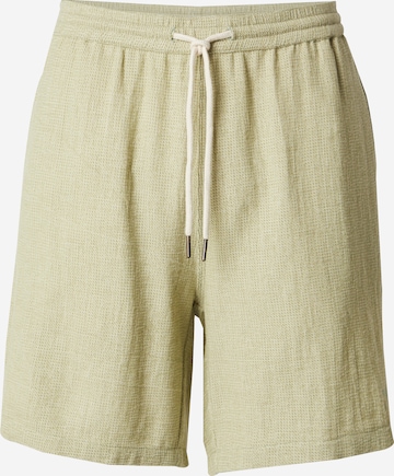 Iriedaily Loosefit Housut 'Sammy' värissä vihreä: etupuoli