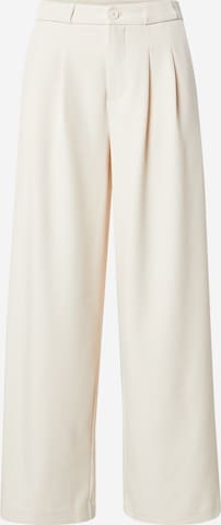 ONLY Wide Leg Laskoshousut 'ONLHELENE' värissä valkoinen: etupuoli