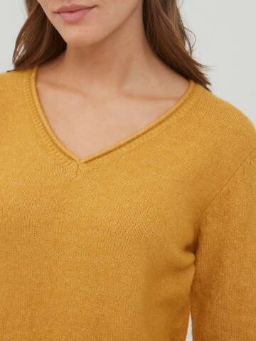 Pullover 'Ilva' di Oxmo in giallo