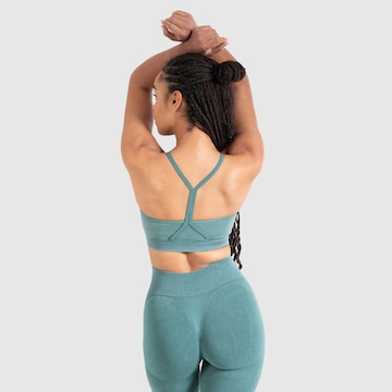 Smilodox Bustier Sporttop in Groen