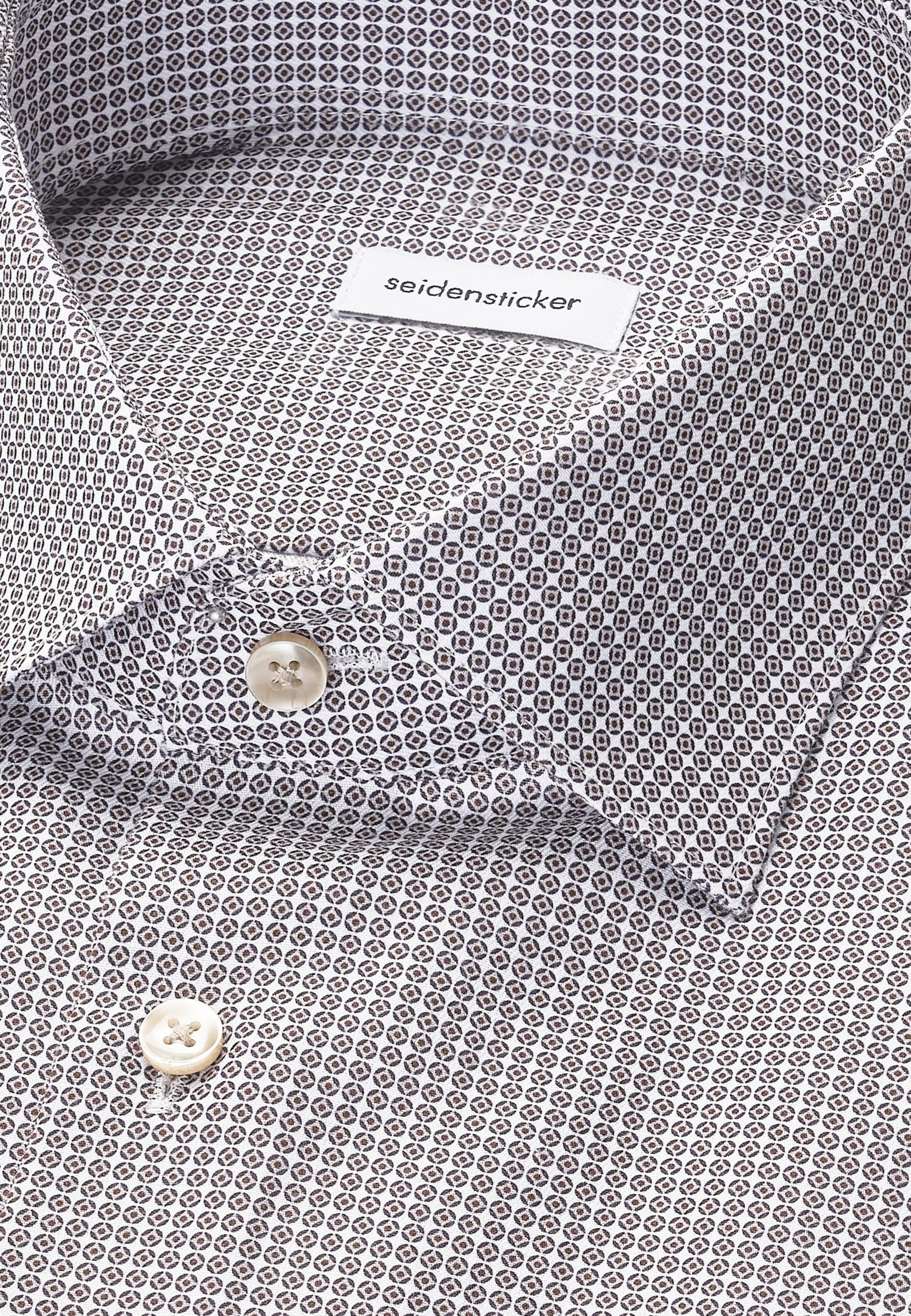 SEIDENSTICKER Regular Fit Businesshemd 'SMART ESSENTIALS' in Beige