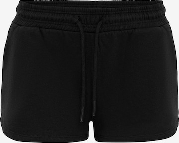 Jacey Quinn Trousers in Black: front
