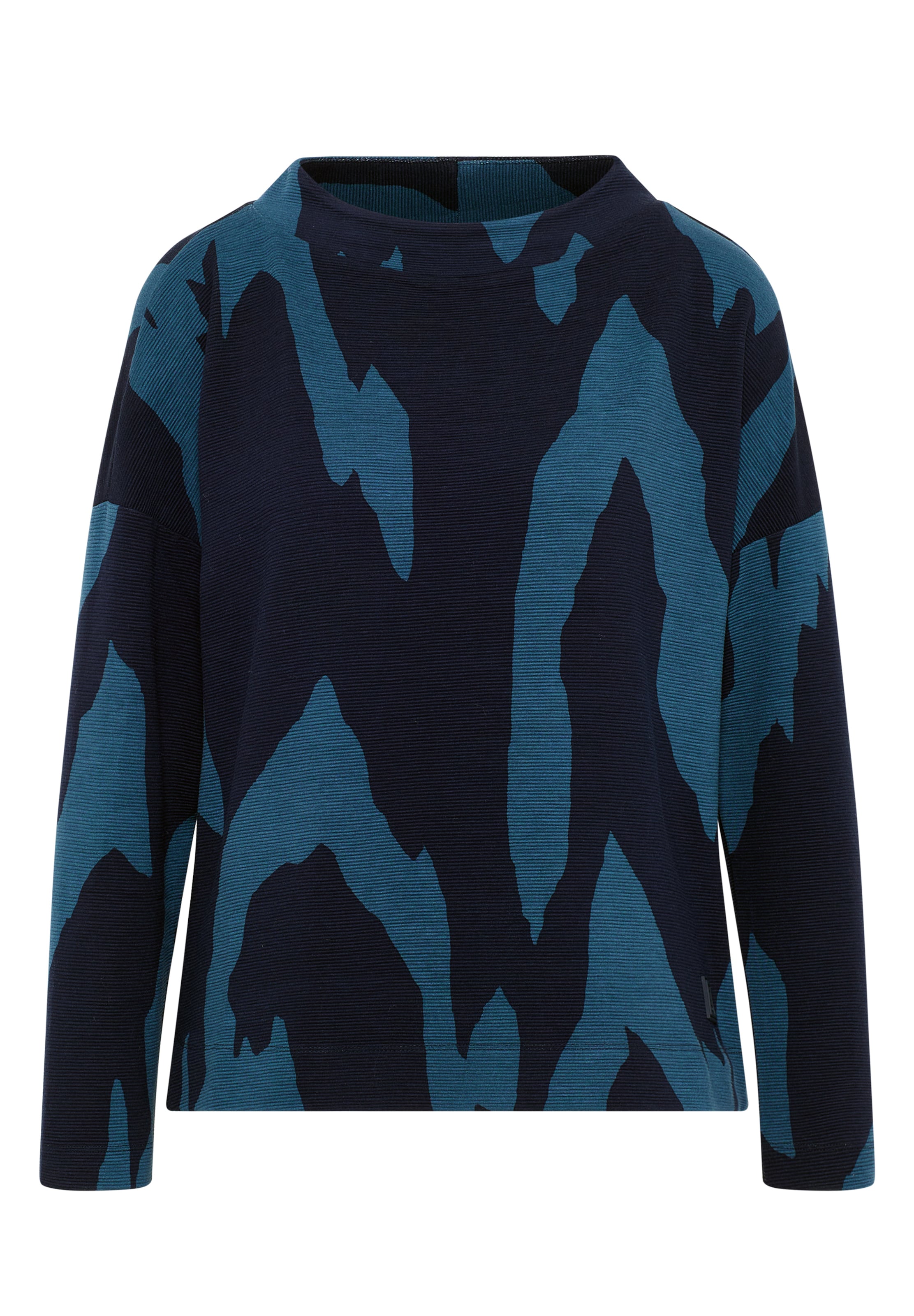 CECIL Shirt 'Ottoman' in Blue: front