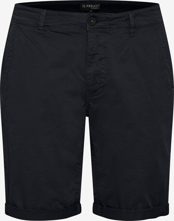 11 Project Chino Pants 'Siljan' in Black: front