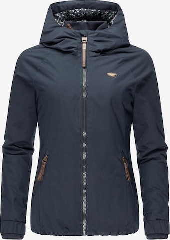 Ragwear Outdoor Jacket 'Dizzie' in Blue: front