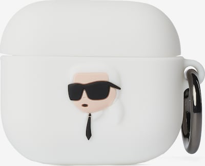 Husă de smartphoneuri Karl Lagerfeld pe roz pastel / negru / alb, Vizualizare produs