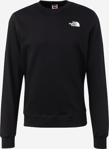 THE NORTH FACE Sweatshirt 'Simple Dome' in Black: front