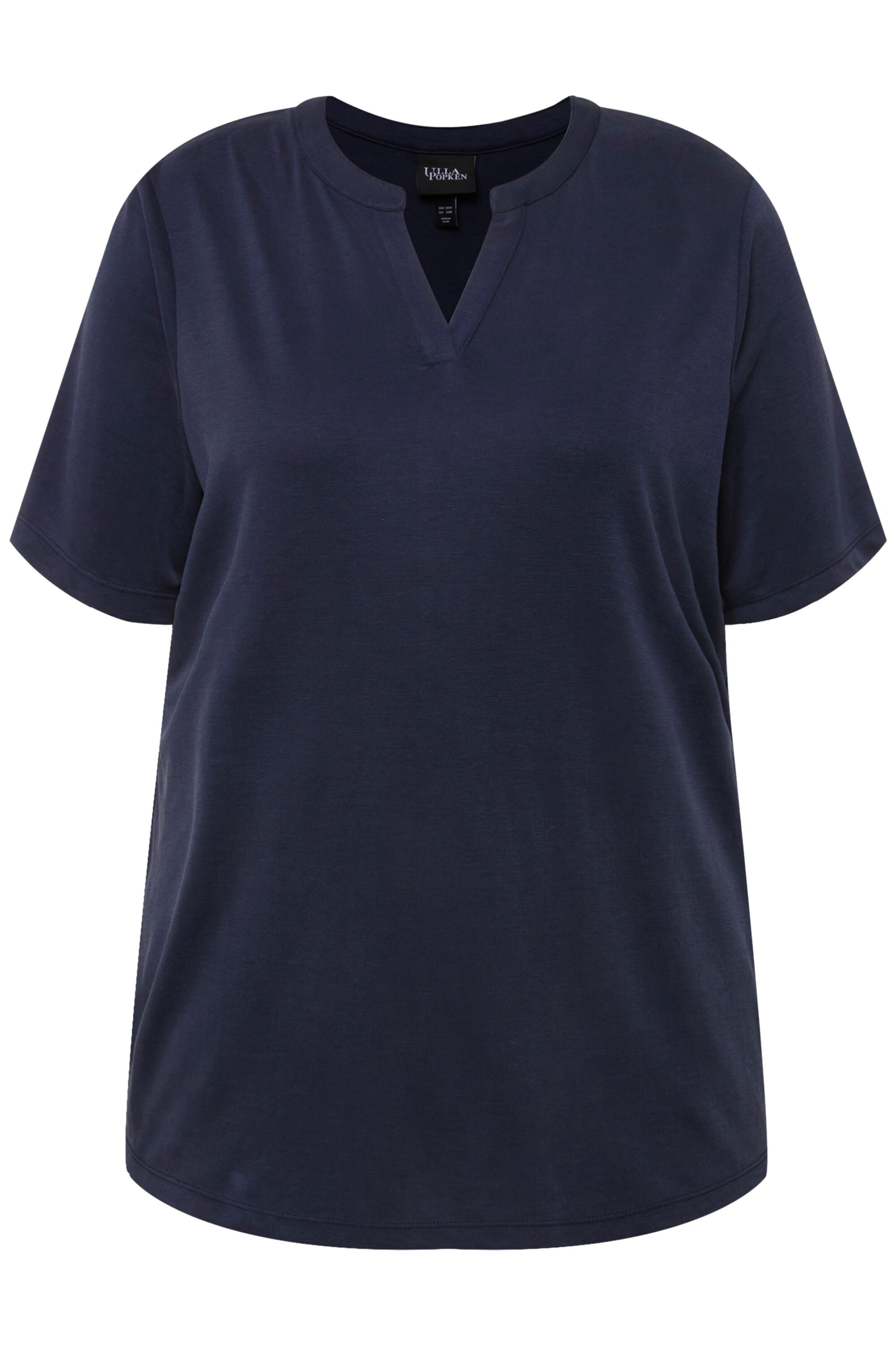 Ulla Popken Shirt in Blauw: voorkant