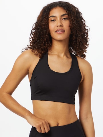 Bustier Soutien-gorge de sport Casall en noir : devant