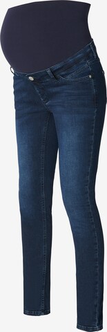 Esprit Maternity Skinny Jeans in Blue: front