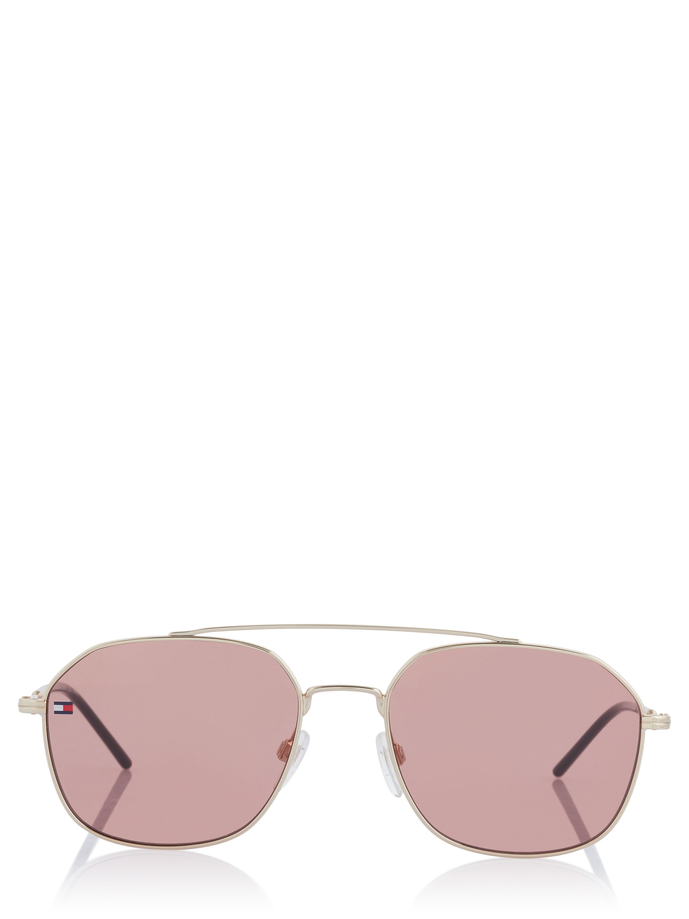 Lunettes de soleil 'Tommy Hilfiger Sonnenbrille' TOMMY HILFIGER en or : devant