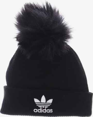 ADIDAS ORIGINALS Hat & Cap in One size in Black: front