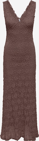 Robe 'ONLAlbina' ONLY en marron : devant