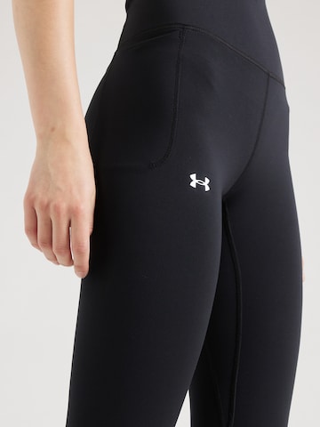 UNDER ARMOUR Skinny Sportovní kalhoty 'Meridian' – černá