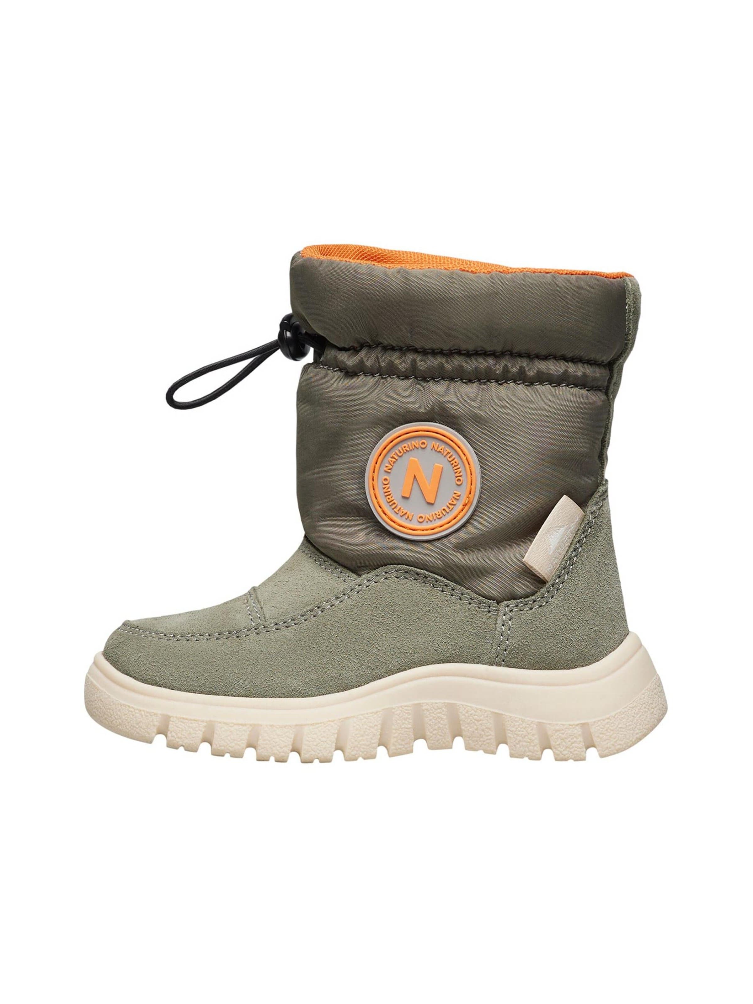 NATURINO Stiefel 'VARNA 2 WP.'‌ in Grün: Vorderseite