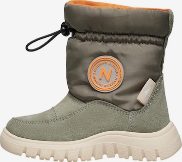 NATURINO Stiefel 'VARNA 2 WP.' in Grün: Vorderseite