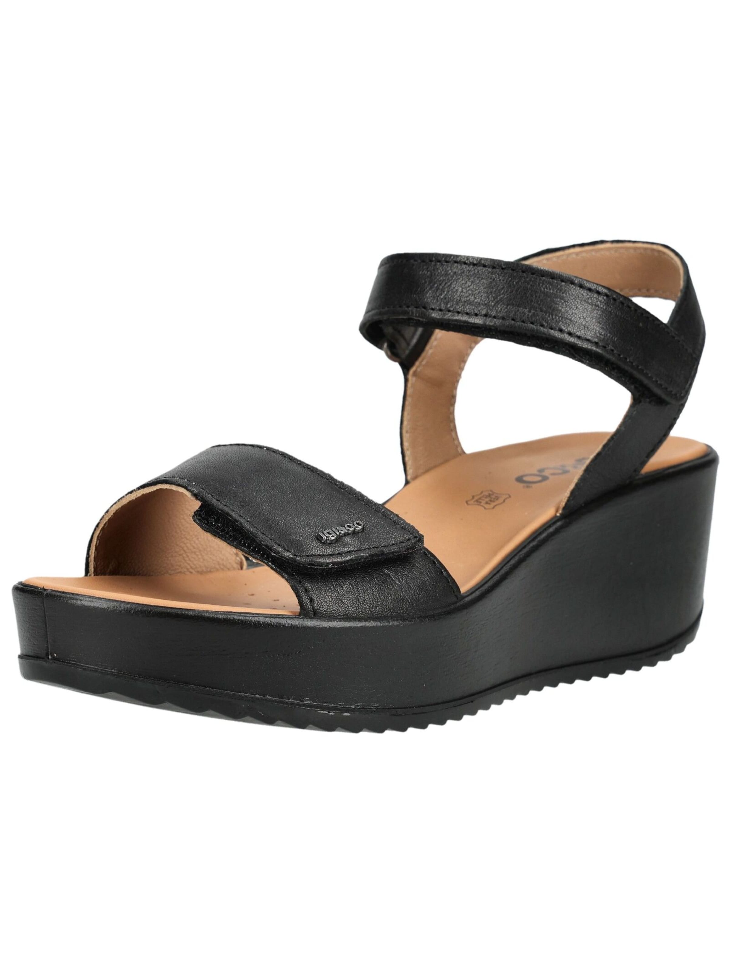 IGI&CO Sandals in Black: front